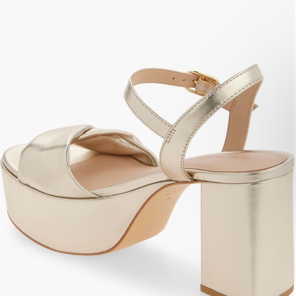 Stuart Weitzman Everly Block Heel Platform Sandal (Women) size 9 - Picture 3 of 6